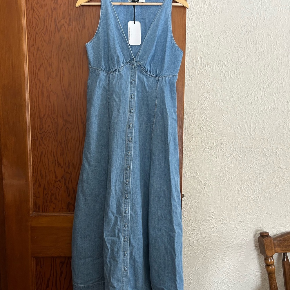 Cotton/ Hemp Light Blue Denim Jumper